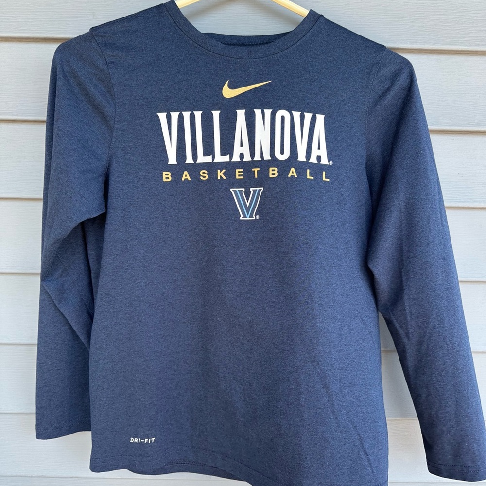 Nike Villanova Basketball Long Sleeve Shirt
